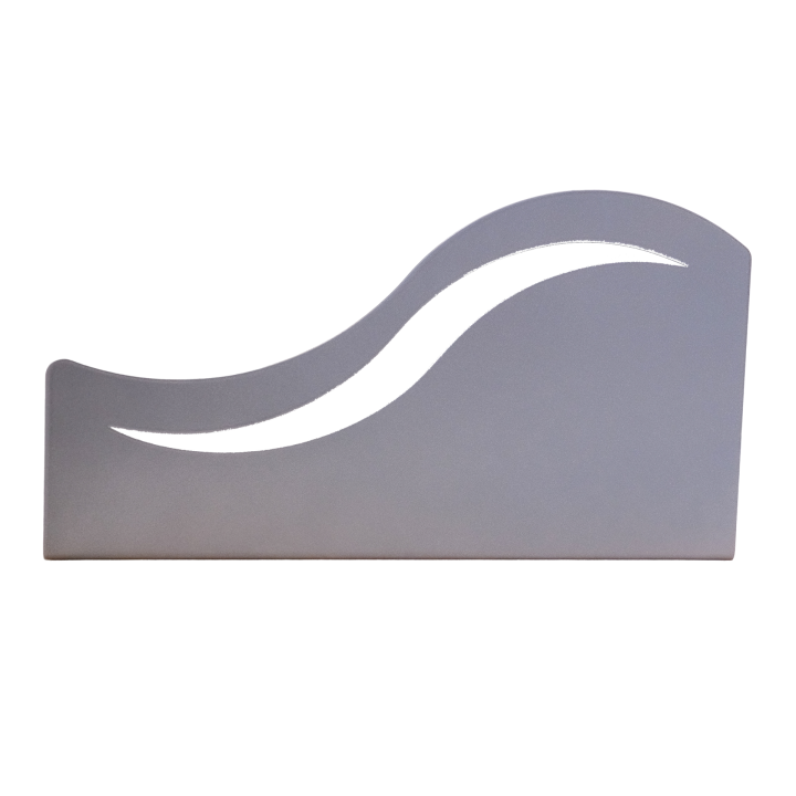 Stèle funéraire Vague en métal – Élégance et modernité | TombalKit